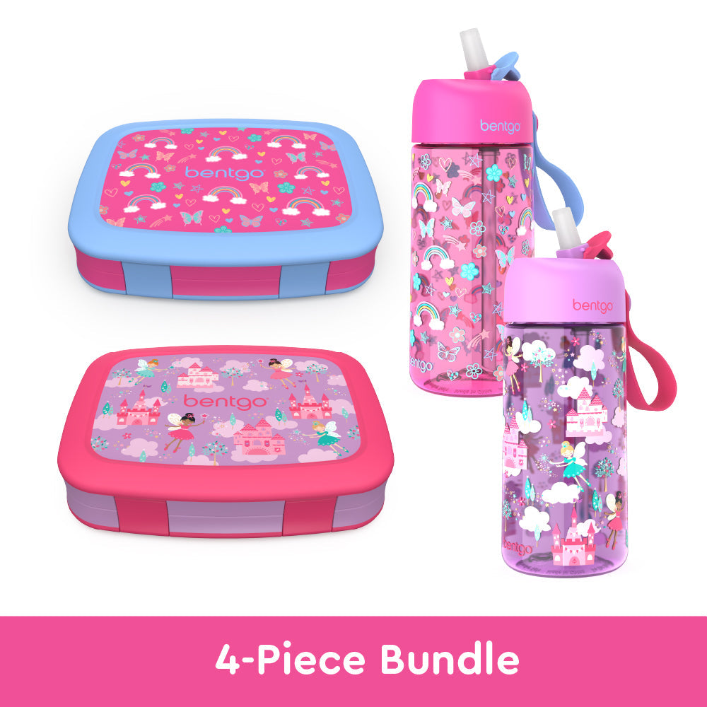 bentgo-kids-prints-lunch-boxes-and-water-bottles-b0 bentgo-lunch-box-bottle-bundle-rainbow-fairy-1.jpg